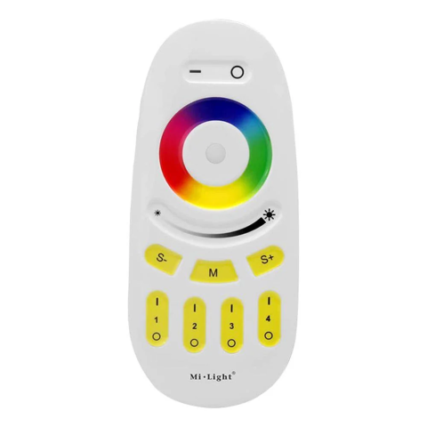 Controller bandă LED - Miboxer FUT096 Telecomanda RGB, RGBW 4 zone 2.4G, Alb