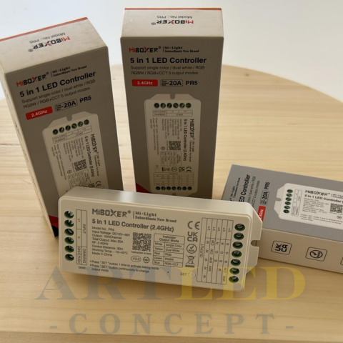 MiBoxer PR5 controler LED 5in1 2.4Ghz max. 20A [1]