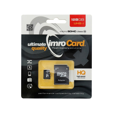 MICRO SD 128GB CL 10 UHS-1 + ADAPTOR SD [1]