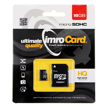 Accesorii PC / Laptop - MICRO SD 16GB CL 10 UHS-1 + ADAPTOR SD