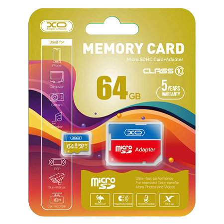 Accesorii PC / Laptop - MICRO SD 64GB CL 10 UHS-1 + ADAPTOR