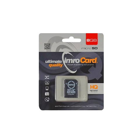 MICRO SD 8GB CL 10 UHS-1 + ADAPTOR SD [1]