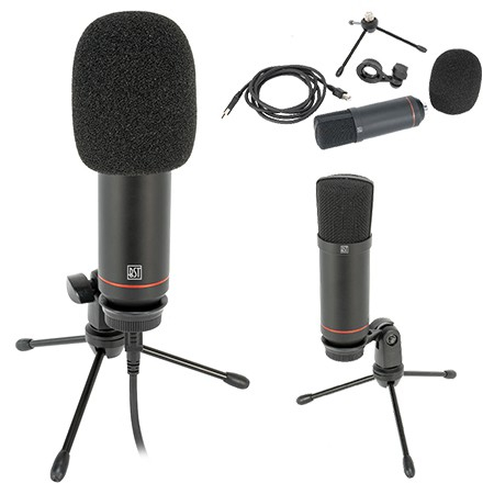 Streaming / Podcast - MICROFON USB PENTRU STREAMING SI PODCAST