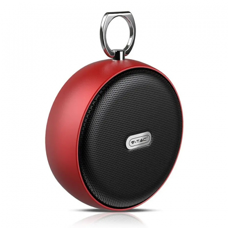 MINI BOXA BLUETOOTH PORTABILA 4W - ROSU [1]