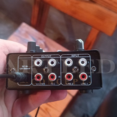 MIXER 2 CANALE CU BLUETOOTH SI USB [3]