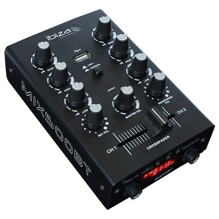 Mixere - MIXER 2 CANALE CU BLUETOOTH SI USB