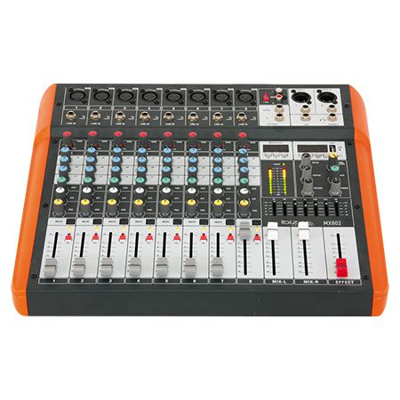Mixere - MIXER 8 CANALE CU EGALIZATOR, EFECTE, USB SI BLUETOOTH