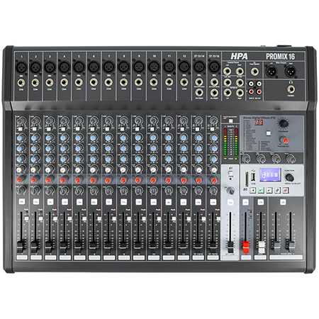Mixere - MIXER DIGITAL 16 CANALE 48V BT/USB/SD
