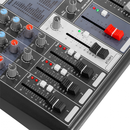 MIXER DIGITAL 4 CANALE 48V BT/USB/SD [7]