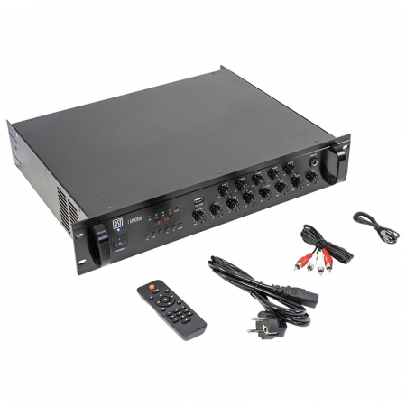 MIXER PA AMPLIFICAT 100V 350W 5 ZONE CU USB/BLUETOOTH/SD/FM [4]