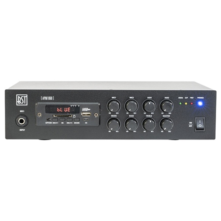 Mixere amplificate 100V - MIXER PA AMPLIFICAT 100V 60W CU USB/BLUETOOTH/SD/FM