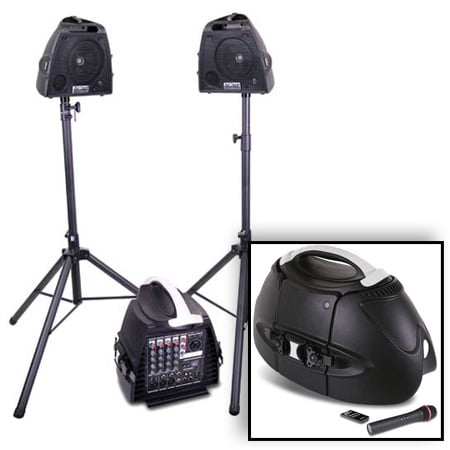 Kit Sonorizare - MIXER PORTABIL 140W + BOXE 6.5''
