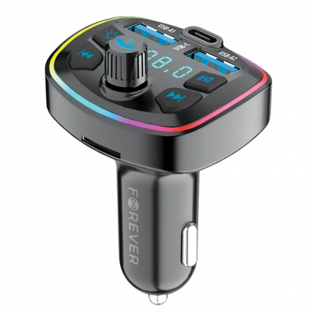 MODULATOR FM CU BLUETOOTH CU 2XUSB 1A - 3.1A + USB C 20W [2]