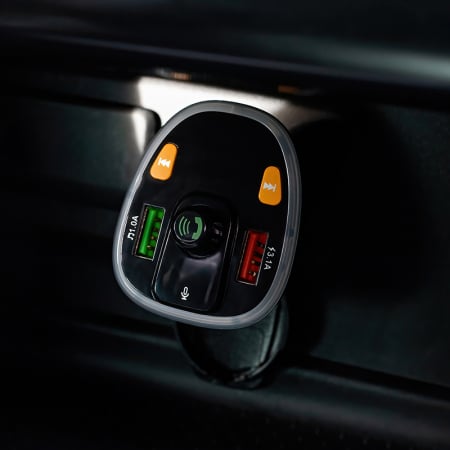 MODULATOR FM CU BLUETOOTH CU 2XUSB [7]