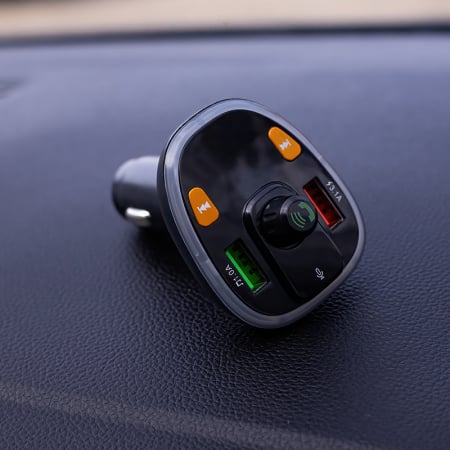 MODULATOR FM CU BLUETOOTH CU 2XUSB [5]