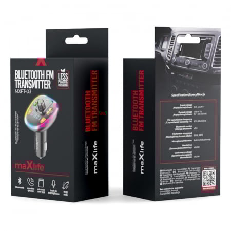 MODULATOR FM CU BLUETOOTH CU 2XUSB [4]