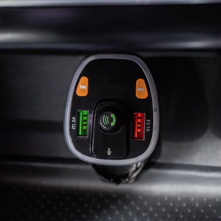 MODULATOR FM CU BLUETOOTH CU 2XUSB [8]