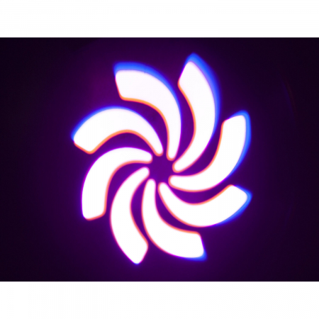 MOVING HEAD 10X1W LED-URI ALBE DMX512 [7]