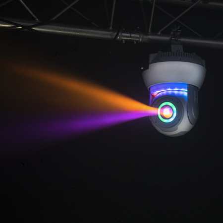 Moving head gobo 30w rgb + inele iluminate [6]