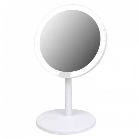 OGLINDA ILUMINATA LED 5W PENTRU MAKE UP 6400K CU ACUMULATOR [2]