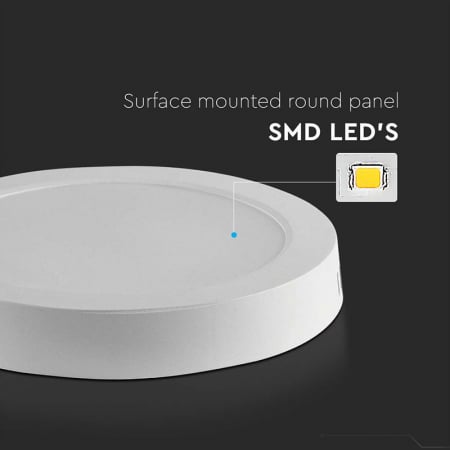 Panou LED 12W, aplicabil, 6500K, V-TAC [4]