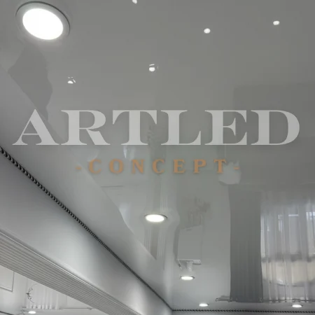 Panou LED 12W Incastrat, Rotund, V-TAC, 1200lm, Lumina Rece (6500K), Alb. [1]