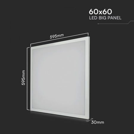 PANOU LED 60x60 36W 2IN1 3960LM 6500K ALB RECE, CIP SAMSUNG [9]