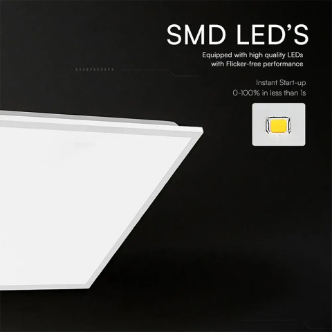 PANOU LED 40W 60CM X 60CM 6500K ALB RECE [5]
