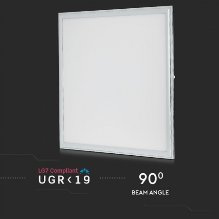 PANOU LED 45W UGR19 60CM X 60CM 6000K ALB RECE [2]