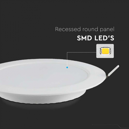 Panou led 6w incorporabil 6500k v-tac 78601 [4]