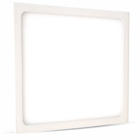 Aplice si plafoniere - Panou LED, aplicabil, pătrat, 12W, 4500K, alb neutru, V-TAC