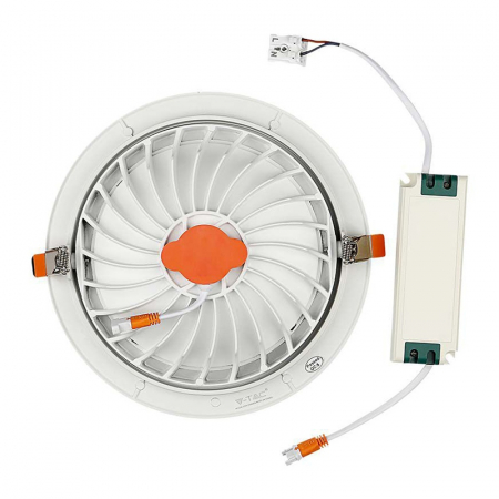 PANOU LED UNGHI REGLABIL 20W 6400K ALB RECE [5]