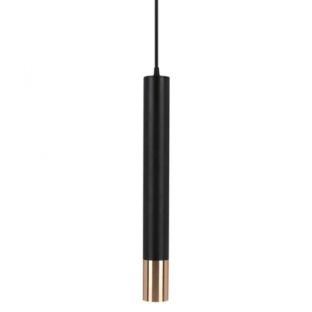 PENDUL CU SOCLU GU10 60X500MM - NEGRU/AURIU [2]