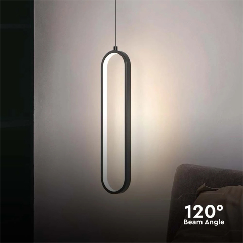 PENDUL TAVAN 9W 4000K - NEGRU [5]