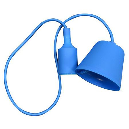 ILUMINAT INTERIOR - Pendul tavan albastru 1m, E27 - V-TAC