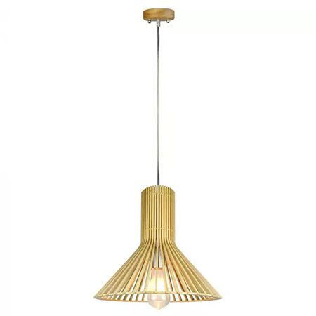 ILUMINAT INTERIOR - Pendul tavan din lemn E27 max 60W D35 x 35cm - V-TAC