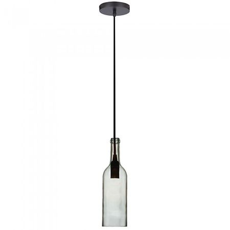 ILUMINAT INTERIOR - Pendul tavan model sticlă vin culoare transparentă