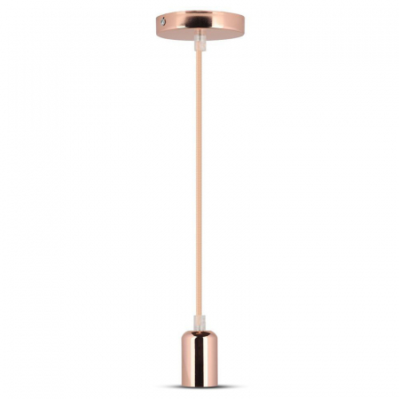 Pendul Tavan soclu E27 metal gold rose - V-TAC [1]