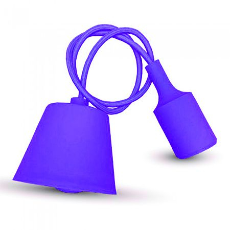 ILUMINAT INTERIOR - Pendul tavan violet 1m, E27