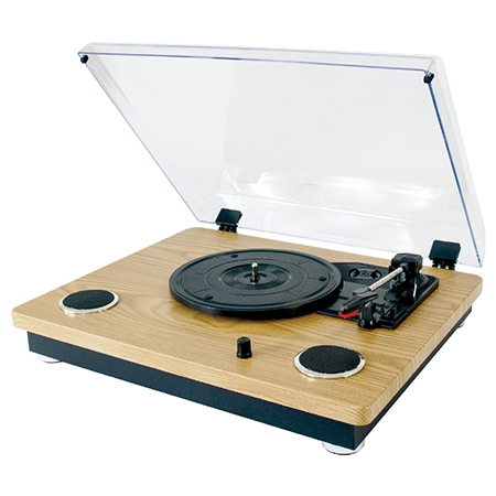 Instrumente Muzicale - PICK UP RETRO CU DIFUZOARE BT/USB/SD