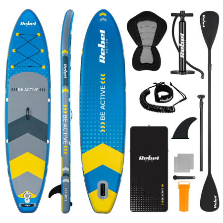 ELECTROCASNICE - PLACA GONFLABILA STAND UP PADDLE SUP REBEL ACTIVE (RBA-4501-BL)