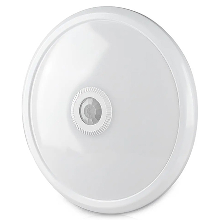 Aplice si plafoniere - PLAFONIERA LED 12W IP20 SENZOR DE MISCARE 4000K ALB NEUTRU