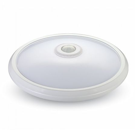 Aplice si plafoniere - Plafonieră led 12w IP20 senzor de mișcare 4000k alb neutru
