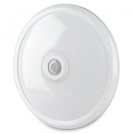 PLAFONIERA LED 12W IP20 SENZOR DE MISCARE 4000K ALB NEUTRU [1]