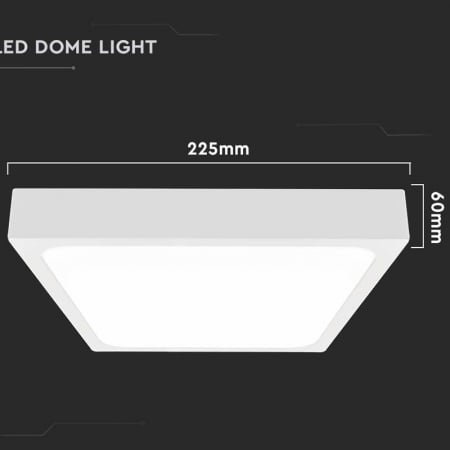 PLAFONIERA LED 18W 4000K IP44 CU SENZOR DE MISCARE [3]