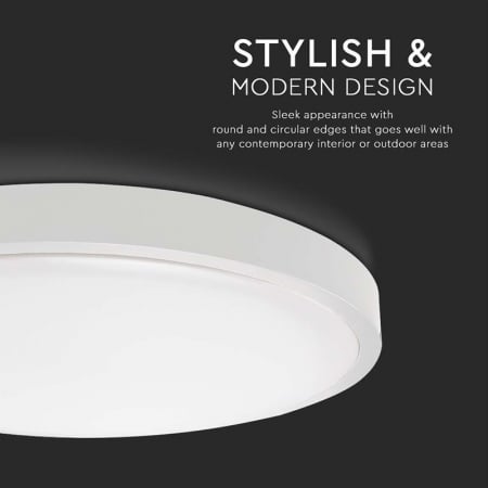 Plafonieră led 18w 6500k IP44 cu senzor de mișcare [5]
