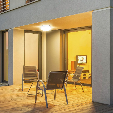 Plafonieră led 18w 6500k IP44 cu senzor de mișcare [10]