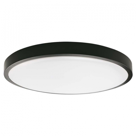 Plafonieră led 18w IP44 4000k alb neutru - negru [1]
