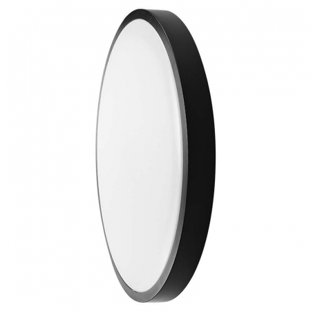 PLAFONIERA LED 18W IP44 4000K ALB NEUTRU - NEGRU [1]