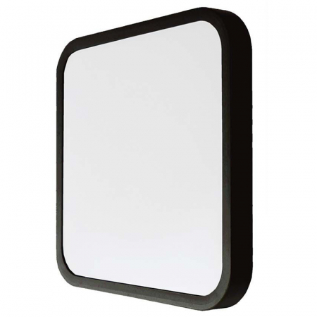 PLAFONIERA LED 18W IP44 6500K ALB RECE - NEGRU [1]